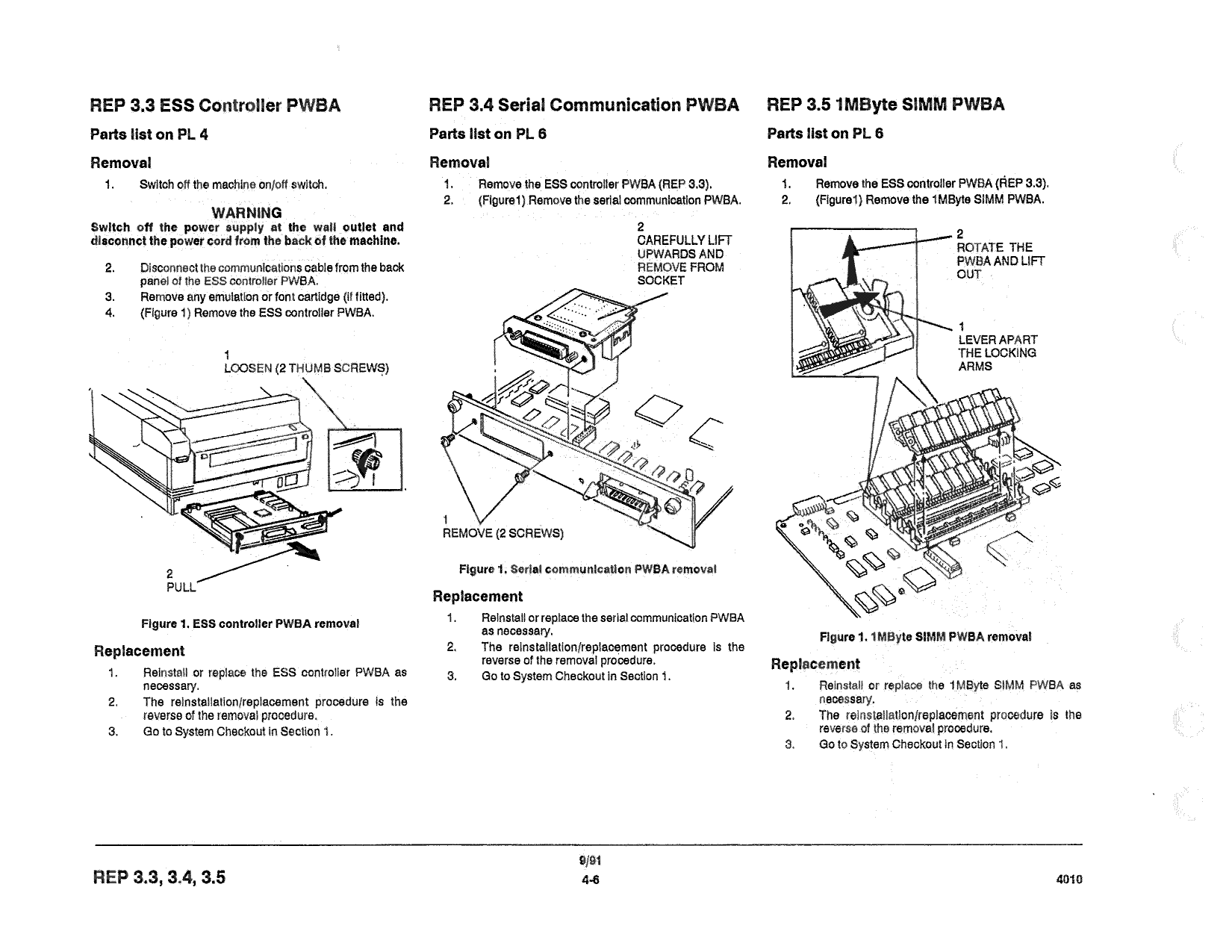 Xerox Printer 4010 Laser Parts List and Service Manual-5